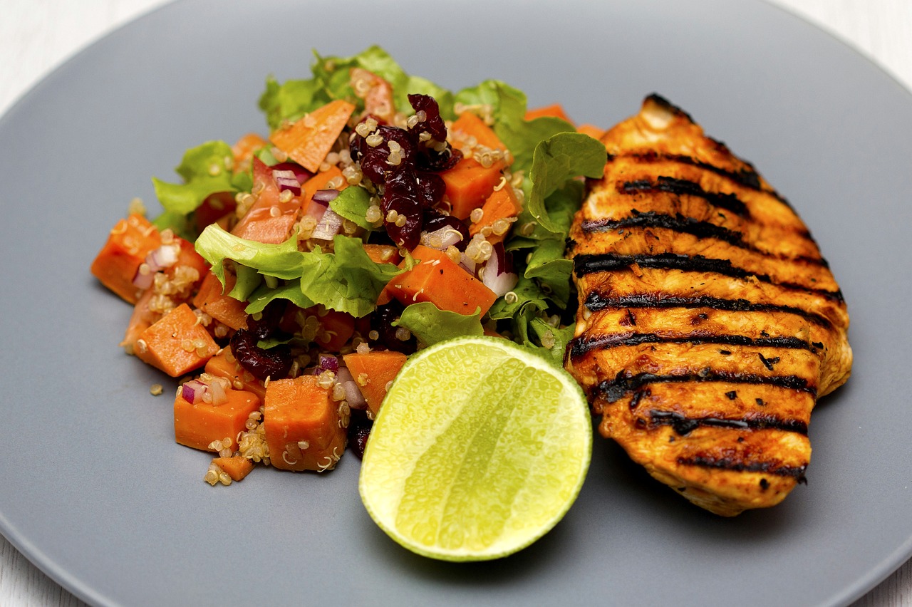 Salada de Frango com Quinoa