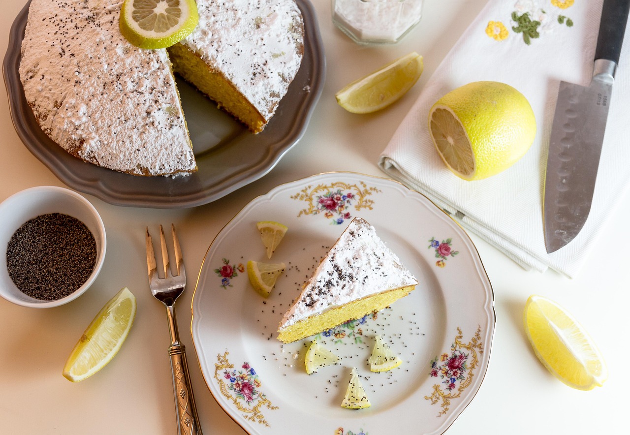 bolo de limão