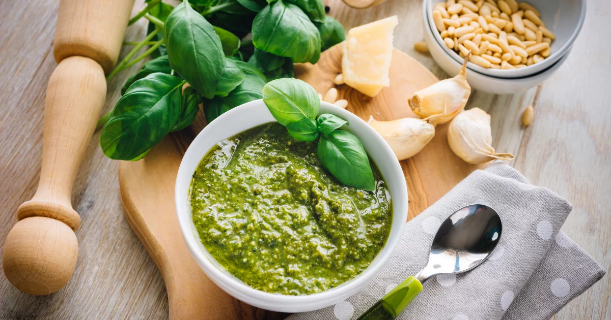 Molho Pesto Cremoso